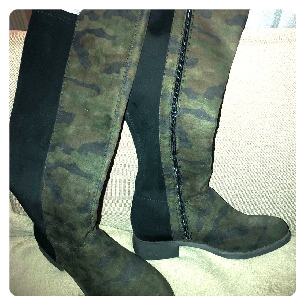 MIA Camouflage boots size 61/2